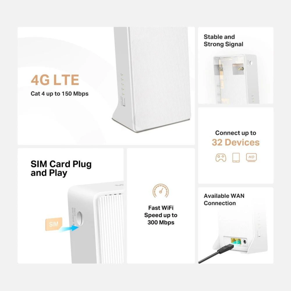 Mercusys MB110-4G (UA)