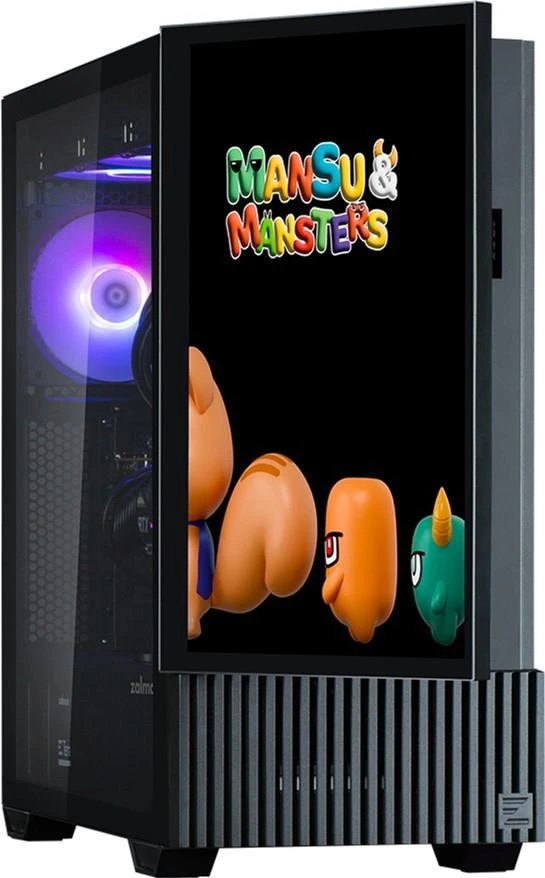 Zalman Z10 DS Black (Z10DSBLACK) (UA) Бренд: Zalman; Форм-фактор