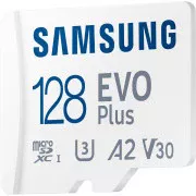 MicroSDXC 128GB UHS-I/U3 Class 10 Samsung Evo Plus R160MB/s + SD-адаптер (MB-MC128SA/EU) (UA)