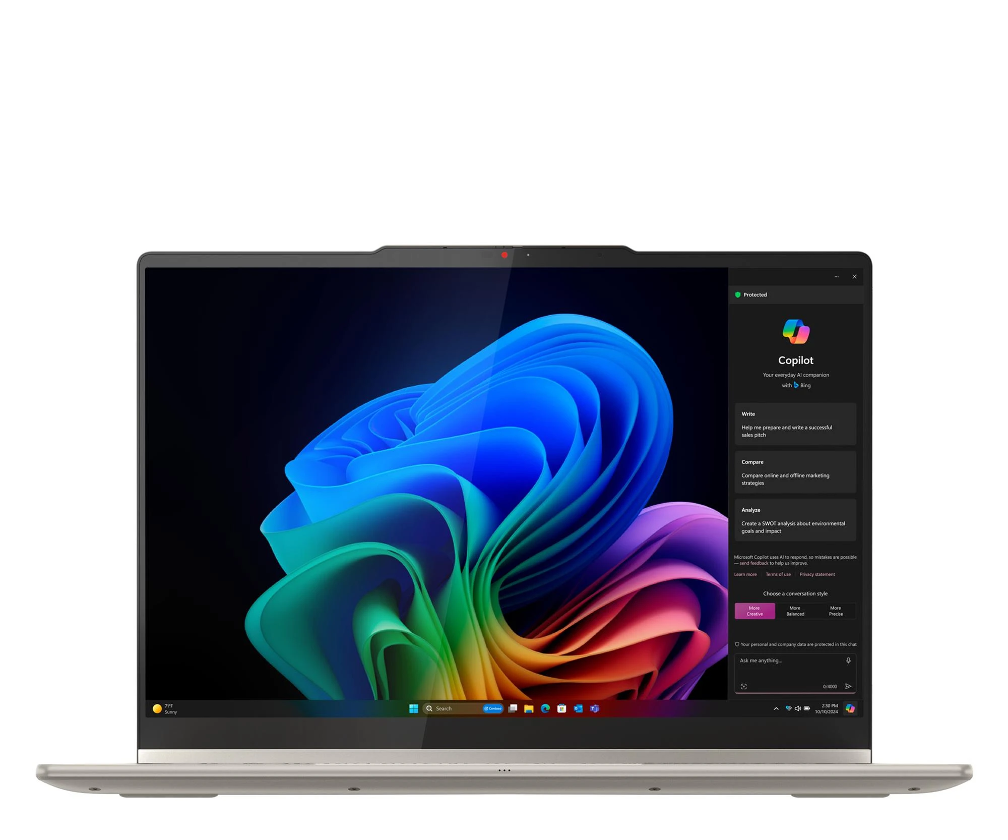Lenovo Yoga 7 2-in-1 Ryzen AI 5-340/16GB/512GB/Win11 (83JR003NPB) Процесор: AMD Ryzen™ AI 5 340 (6 ядер, 12