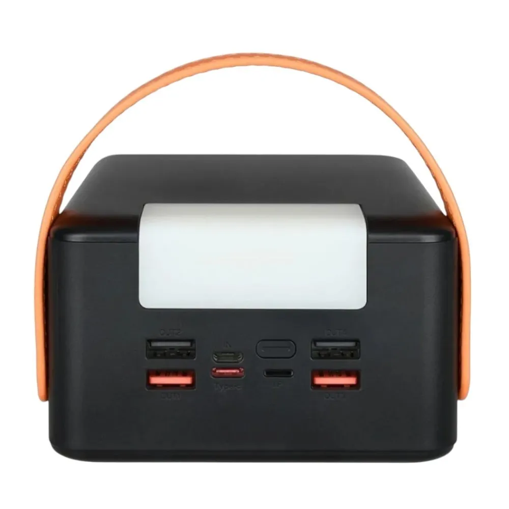 Topomax Travel Series 80000mAh (4USB/Type-C/Micro/Lightning/22.5W) Black Тип пристрою: Портативний