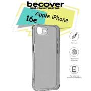 Чохол для мобільного телефона BeCover Anti-Shock Apple iPhone 16e Grey (713237) (UA)