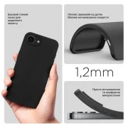Чохол для мобільного телефону BeCover Apple iPhone 16e Black (713238) (UA)