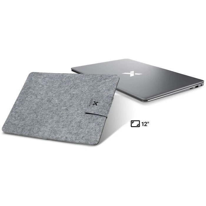 Чохол для ноутбука Vinga 12 NSF120 Gray (NSF120GY) (UA) ; Спосіб закриття: липучка,