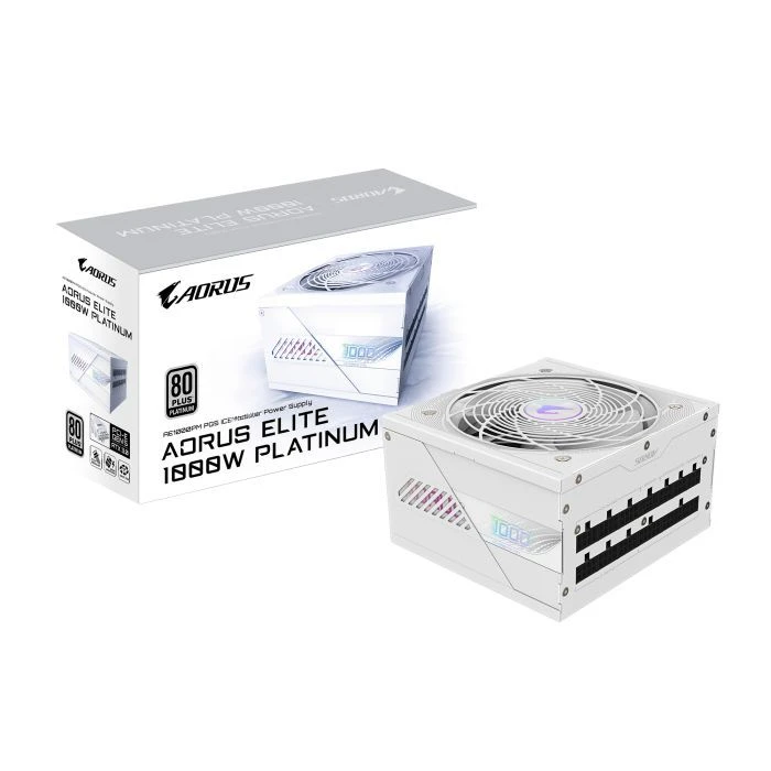 GIGABYTE 1000W (GP-AE1000PM PG5 ICE) (UA) ; Стандарт БП: ATX 12V v3.0; Мощность: