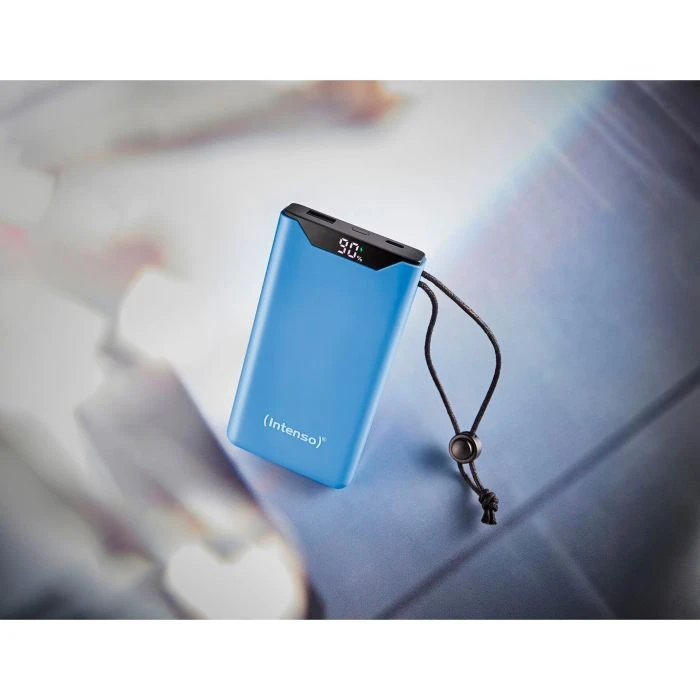Intenso F10000 10000mAh QC/3.0 blue (7332035) (UA) ; Розмір: 131 x 67 x 15 мм; Особливості: