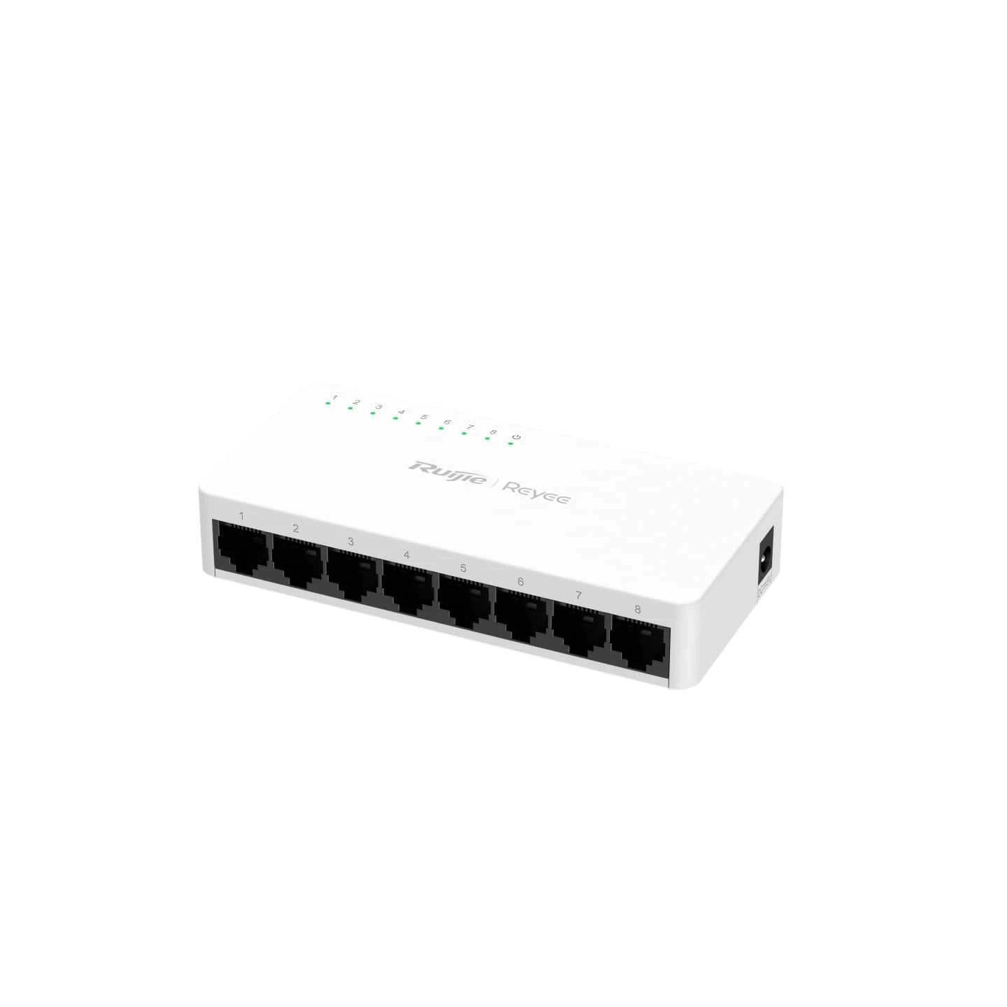 Комутатор Ruijie Reyee RG-ES08F Fast Ethernet (10 / 100 Мбіт / с): 8; Gigabit Ethernet