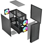 Logic concept DART PRO ARGB MINI MESH BLACK (AM-DART-PRO-ARGB-10) (UA)