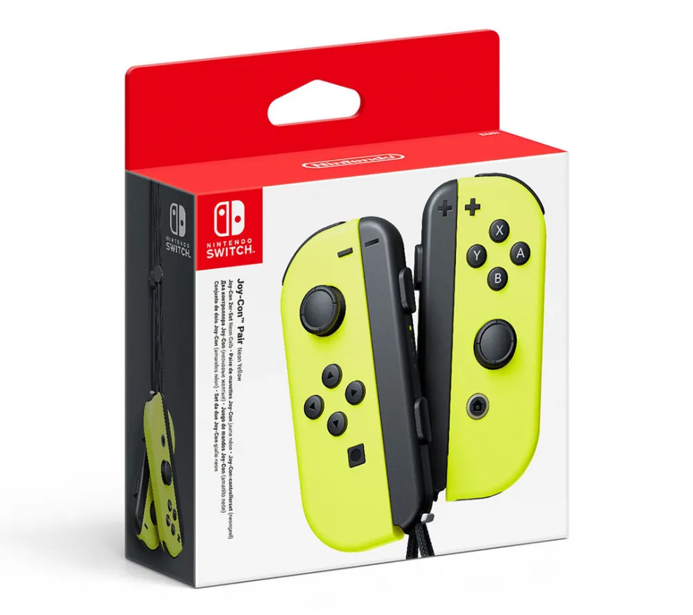 Nintendo Switch Joy Con Yellow Pair Бренд: Nintendo; Лінійка: Joy-Con; Тип