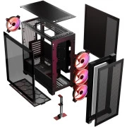 Modecom VOLCANO EXPANSE S ARGB BLACK (AT-EXPANSE-SG-10-000000) (UA)