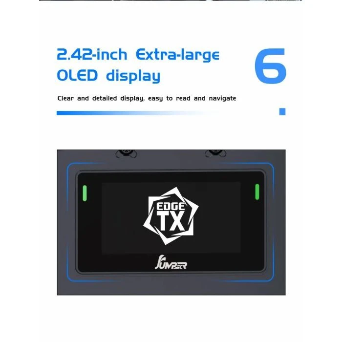 Пульт управління для дрона Jumper T14 ELRS 915 HALL (C10097) (UA) ; Робочі частоти пульта: 2.4 GHz, 915