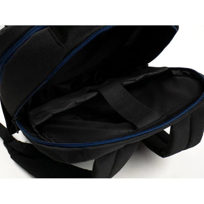 Рюкзак для ноутбука Vinga 15.6 NBP715 Black (NBP715BK) (UA) ; Спосіб закриття: блискавка;