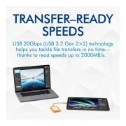 USB Type-C 4TB Rugged Mini LaCie (STMF4000400) (UA)