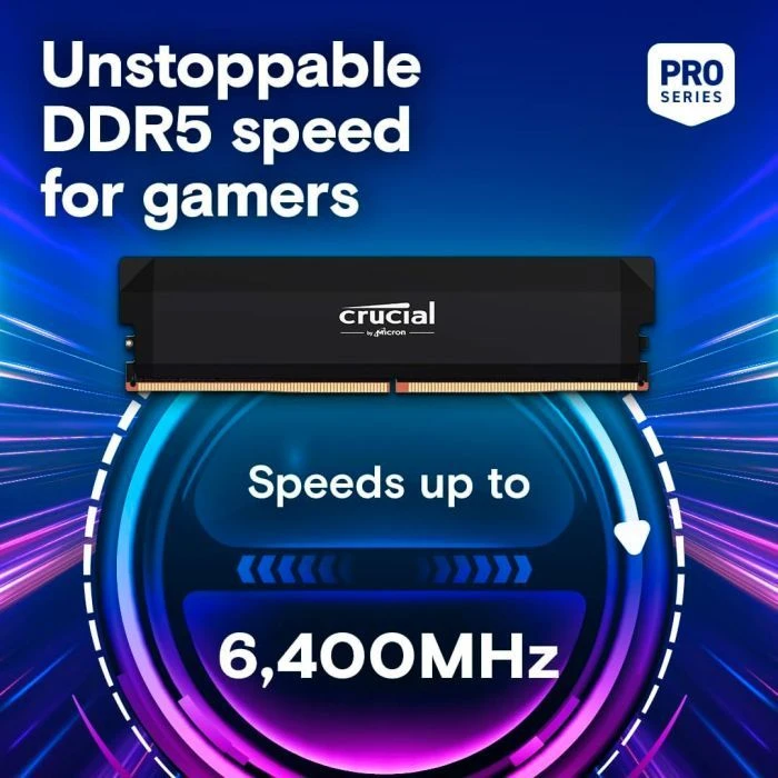 DDR5 32GB 6400 MHz Pro OC Micron (CP2K16G64C38U5B) (UA)