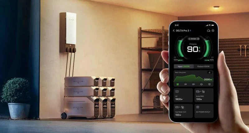 EcoFlow DELTA Pro 3 Smart Extra Battery (EFDELTAPRO3EB) Бренд: EcoFlow; Технологія: LiFePO4;