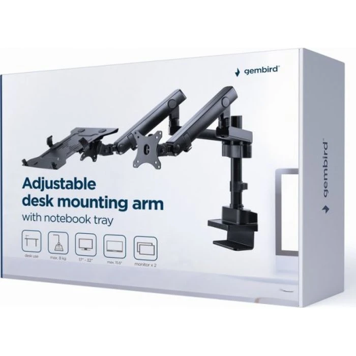 Gembird MA-DA3-02 (UA) ; Тип: поворотно-нахильний;