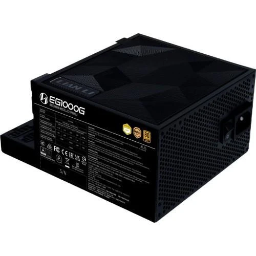 Lian Li Edge Gold 1000 Black (G9P.EG1000G.BH00.EU) (UA) Бренд: Lian Li; Форм-фактор БП: ATX, EPS;