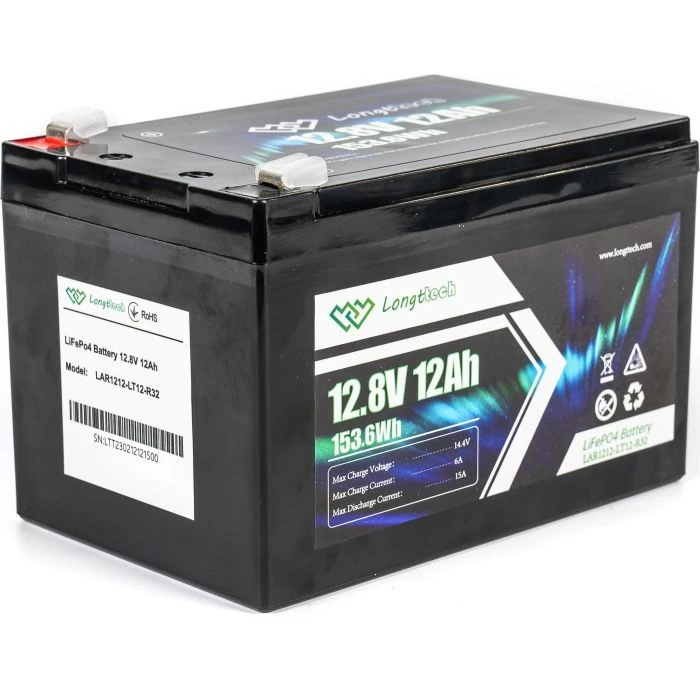 LiFePo4 Longttech LiFePO4 12.8V - 12Ah (LAR1212-LT12-R32) (UA)
