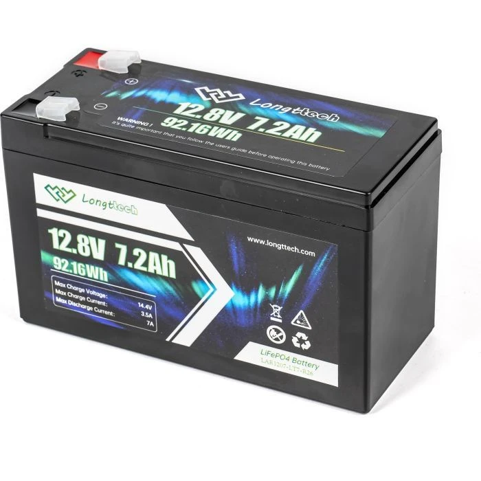 LiFePo4 Longttech LiFePO4 12.8V - 7.2Ah (LAR1207-LT7-R26) (UA)