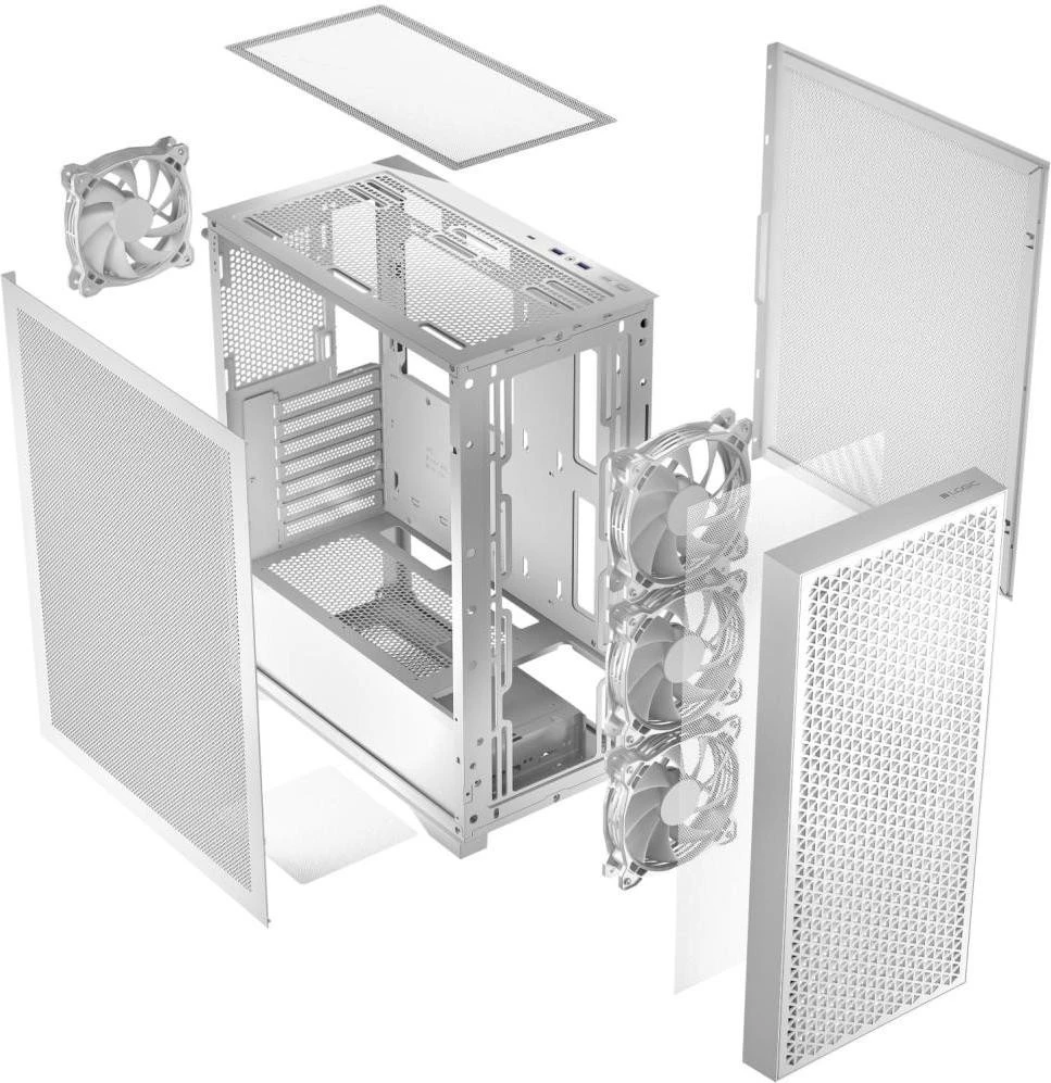 Logic concept DART PRO MIDI MESH WHITE (AT-DART-PRO-0000-20) (UA) Бренд: Logic concept; Форм-фактор