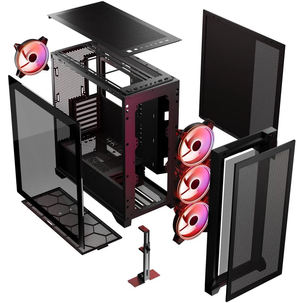 Modecom VOLCANO EXPANSE S ARGB BLACK (AT-EXPANSE-SG-10-000000) (UA)