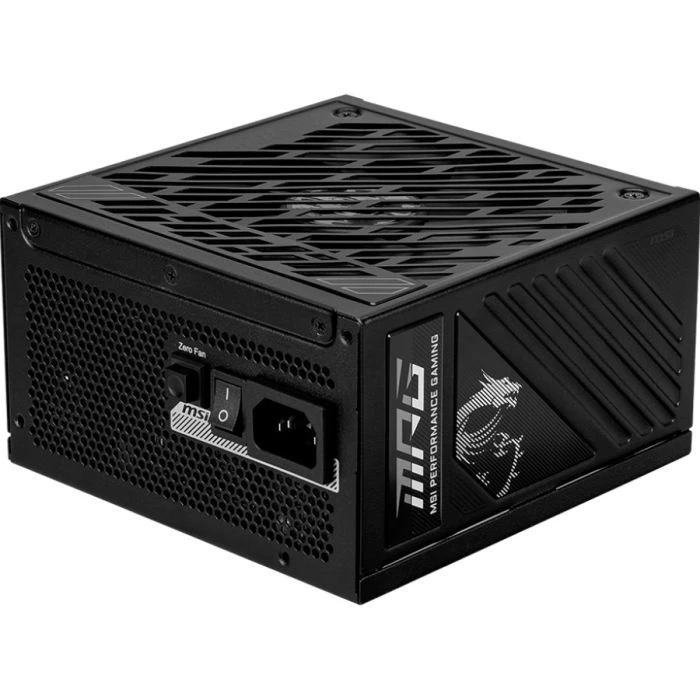 MSI 1000W (MPG A1000GS PCIE5) (UA) ; Потужність: 1000 Вт; Сертифікація