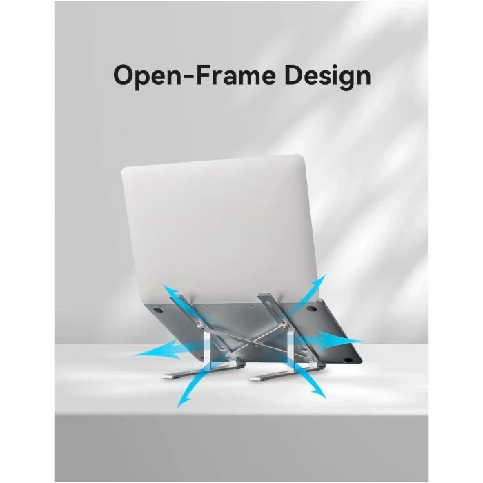 Підставка для ноутбука Vention Laptop X-type Stand Silver Aluminum Alloy (KDMI0) (UA)