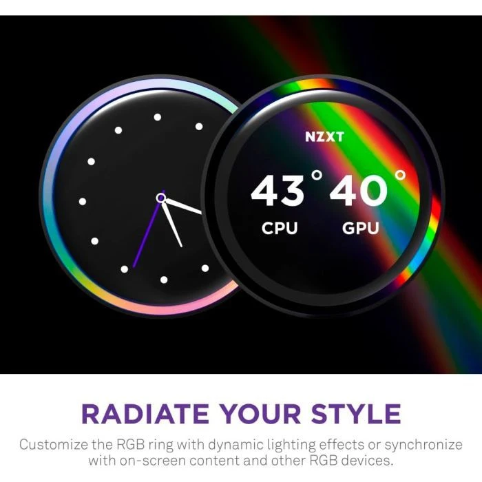 Система рідинного охолодження NZXT Kraken Elite RGB 360mm AIO (RL-KR36E-W2) (UA)