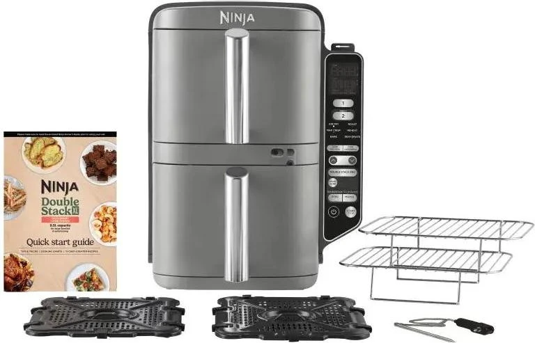 NINJA Double Stack XL 2-Level Hot Air Fryer SL451EU Бренд: NINJA; Мощность, Вт: 2470;