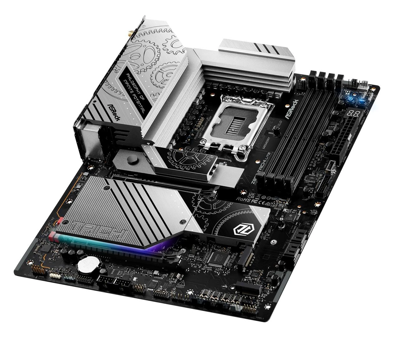 ASRock Z890 Taichi Lite (4710483949692) EU Конструкция силовой части: