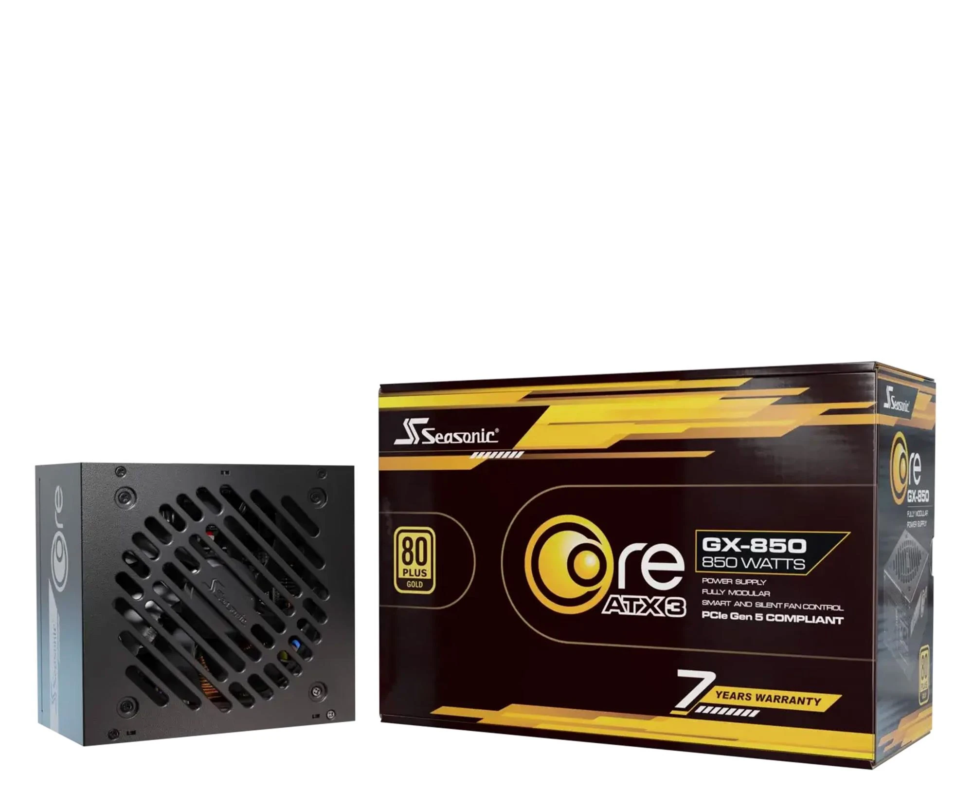 Seasonic Core GX 850W 80 Plus Gold ATX 3.1 (SRP-CGX851-A5A32SF) EU