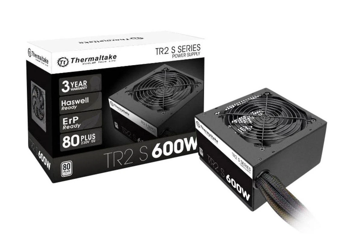 Thermaltake 600W TR2 S BOX (PS-TRS-0600NPCWEU-2) EU Максимальна потужність, Вт: 600