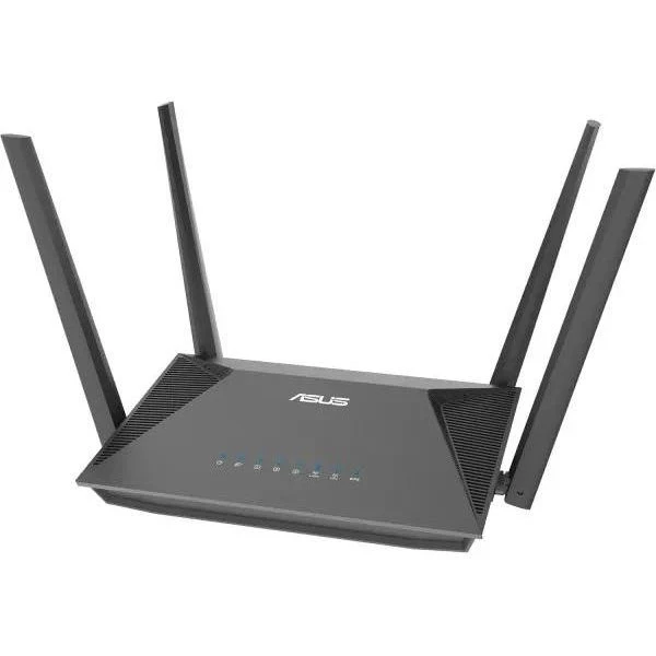 Бездротовий маршрутизатор (роутер) ASUS RT-AX52 (90IG08T0-MO3H00) Бренд: ASUS; Стандарт: 802.11ax (Wi-Fi 6);