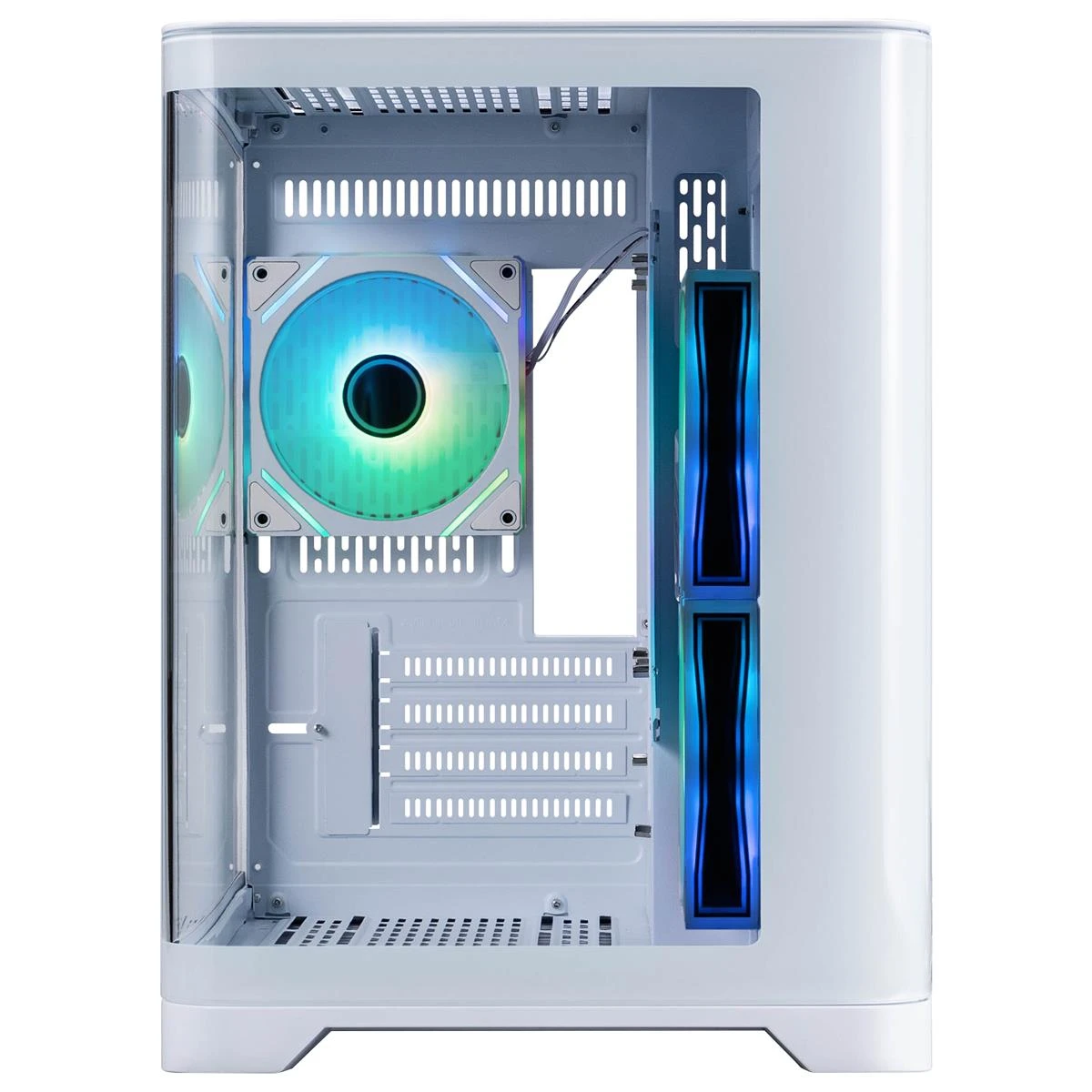 1stPlayer UV5-WH-2FC7R-W-1FC7-W White без БП (UA) Типорозмір: Midi-Tower; Форм-фактор