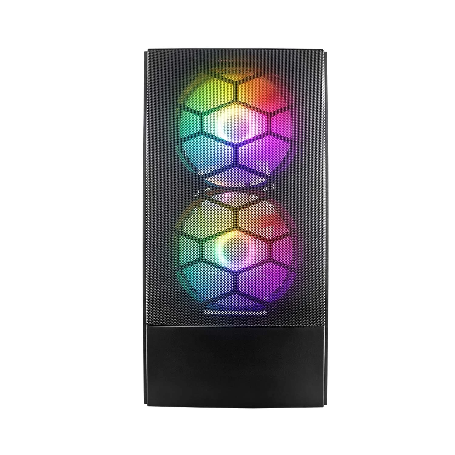 1stPlayer X4-M-BK-2F1P-1F1 Чорний без БП (UA) Типорозмір: Mini-Tower; Форм-фактор