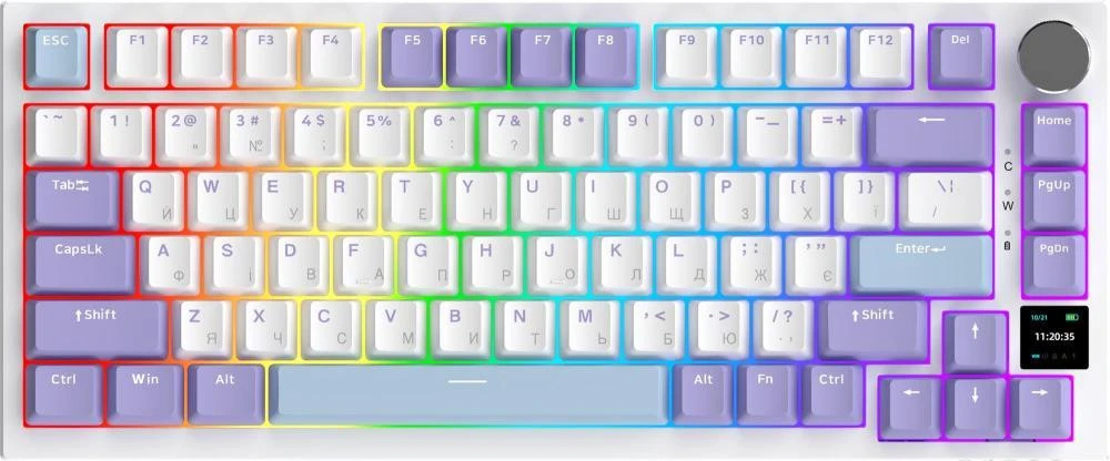 Ajazz AK820 Pro Gift Switch Purple (AK820PRO-G-PWB) (UA)