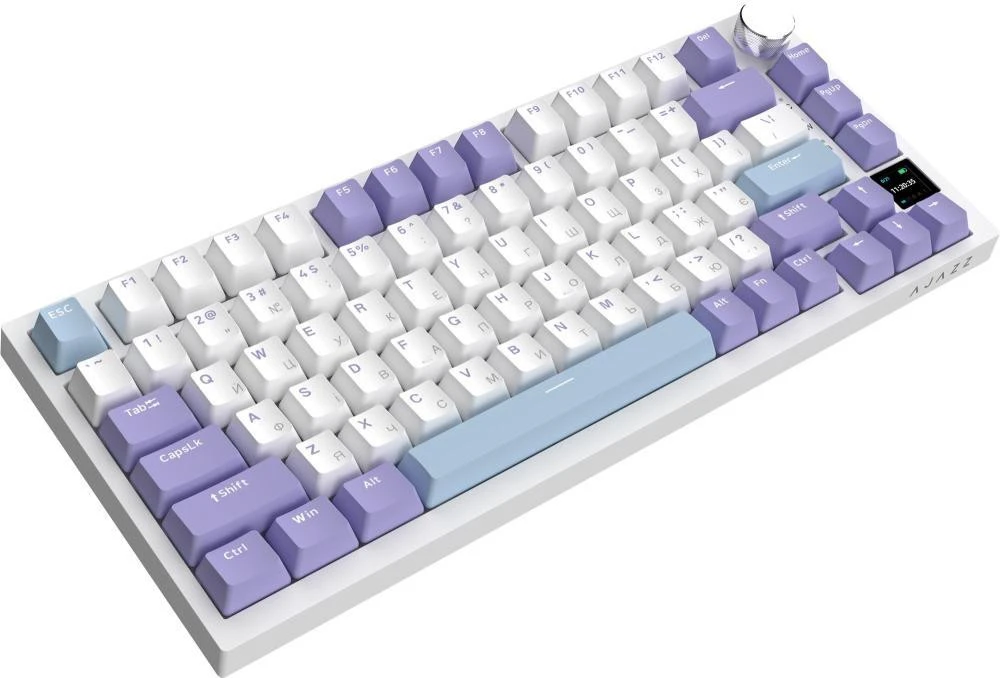 Ajazz AK820 Pro Gift Switch Purple (AK820PRO-G-PWB) (UA) Бренд: Ajazz; Назначение: для игр;