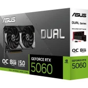 ASUS GeForce RTX5060 8Gb DUAL OC (DUAL-RTX5060-O8G) (90YV0N15-M0NA00) (UA)