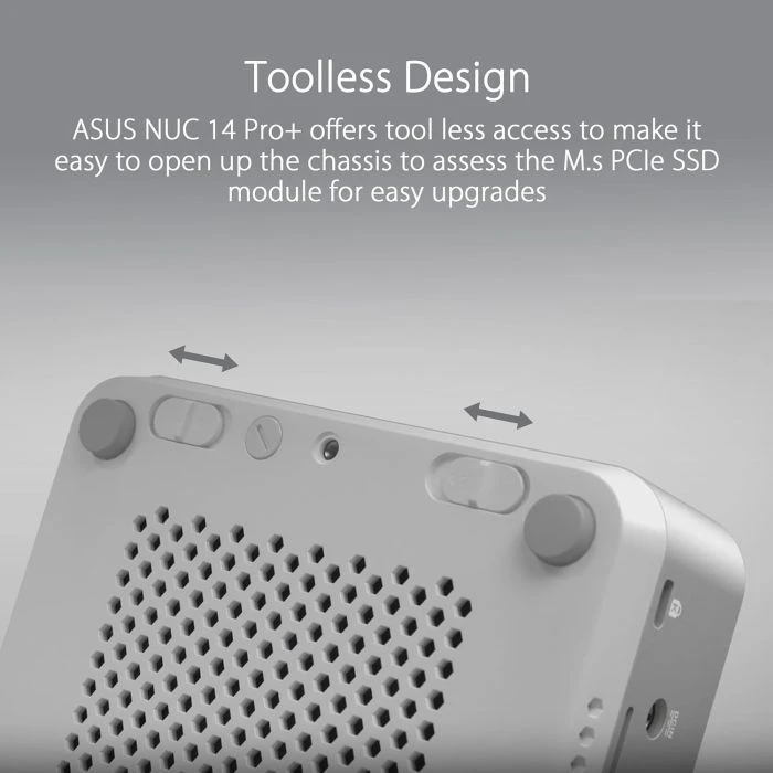 ASUS NUC 14 Pro+ RNUC14RVSU900002I Kit(L6) (90AR0051-M000J0) (UA) Основні характеристики; Вид: