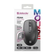 Defender Feam MM-296 Wireless Black (52296) (UA)