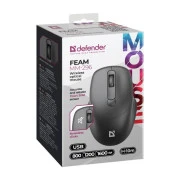 Defender Feam MM-296 Wireless Black (52296) (UA)