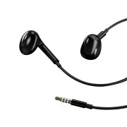 Гарнітура XO EP43 In-ear Earphone Black (6920680879168)