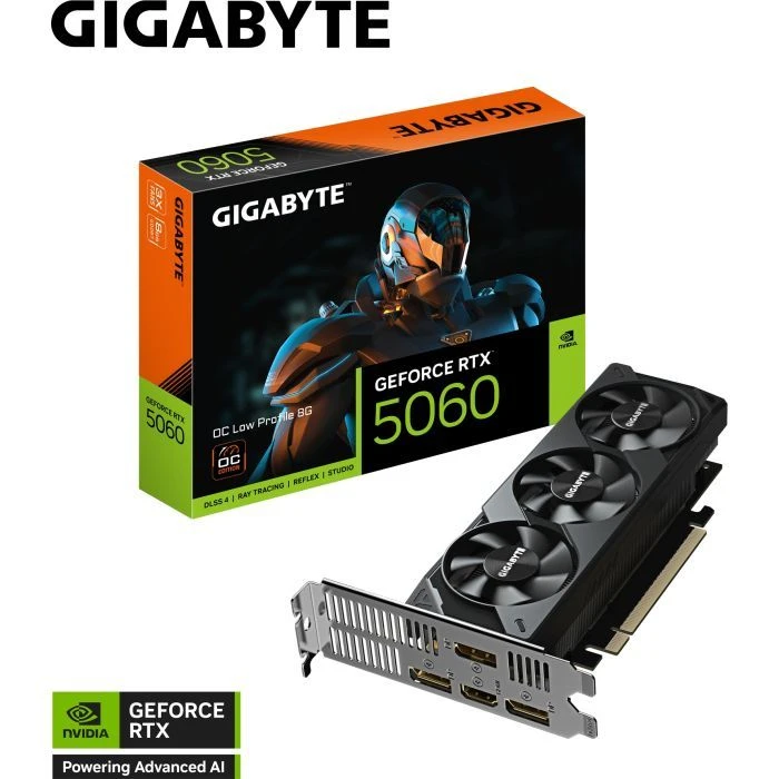 GIGABYTE GeForce RTX5060 8Gb OC Low Profile (GV-N5060OC-8GL) (UA) Основні характеристики;