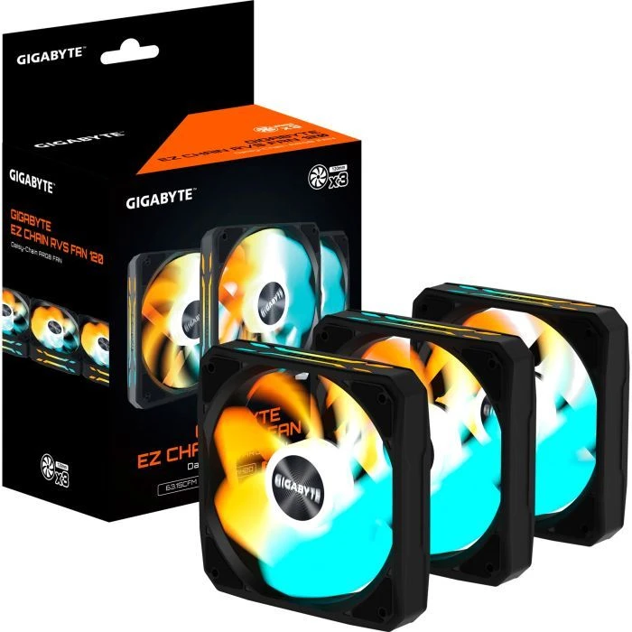 Кулер для корпуса GIGABYTE GP-GBT EZRVSFAN1203 (UA) Основные характеристики;