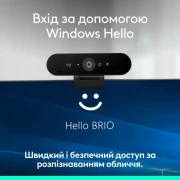 Logitech Brio 4K Ultra HD for Business Graphite (960-001746) (UA)