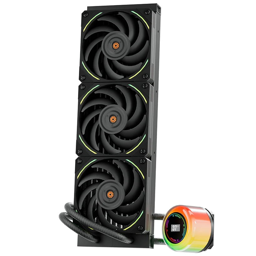 Система водяного охолодження 1stPlayer CC-360 Black (CC-360-BK) (UA) Тип роз'єму: 3-pin, 4-pin; Тип