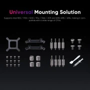 Система водяного охолодження 1stPlayer X-240 White (X-240-WH) (UA)