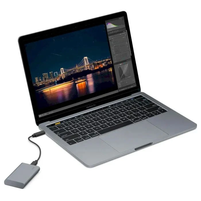 USB Type-C 2TB Mobile Secure LaCie (STKH2000800) (UA) Основні характеристики; Обсяг