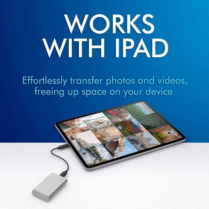 USB Type-C 2TB Portable LaCie (STKS2000400) (UA) Основні характеристики; Об'єм