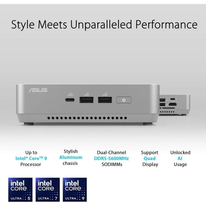 ASUS NUC 14 Pro+ RNUC14RVSU700002I Kit(L6) (90AR0051-M000A0) (UA)